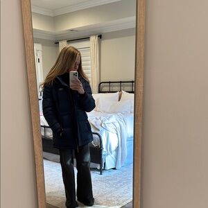 LL Bean Navy Puffer Jacket
